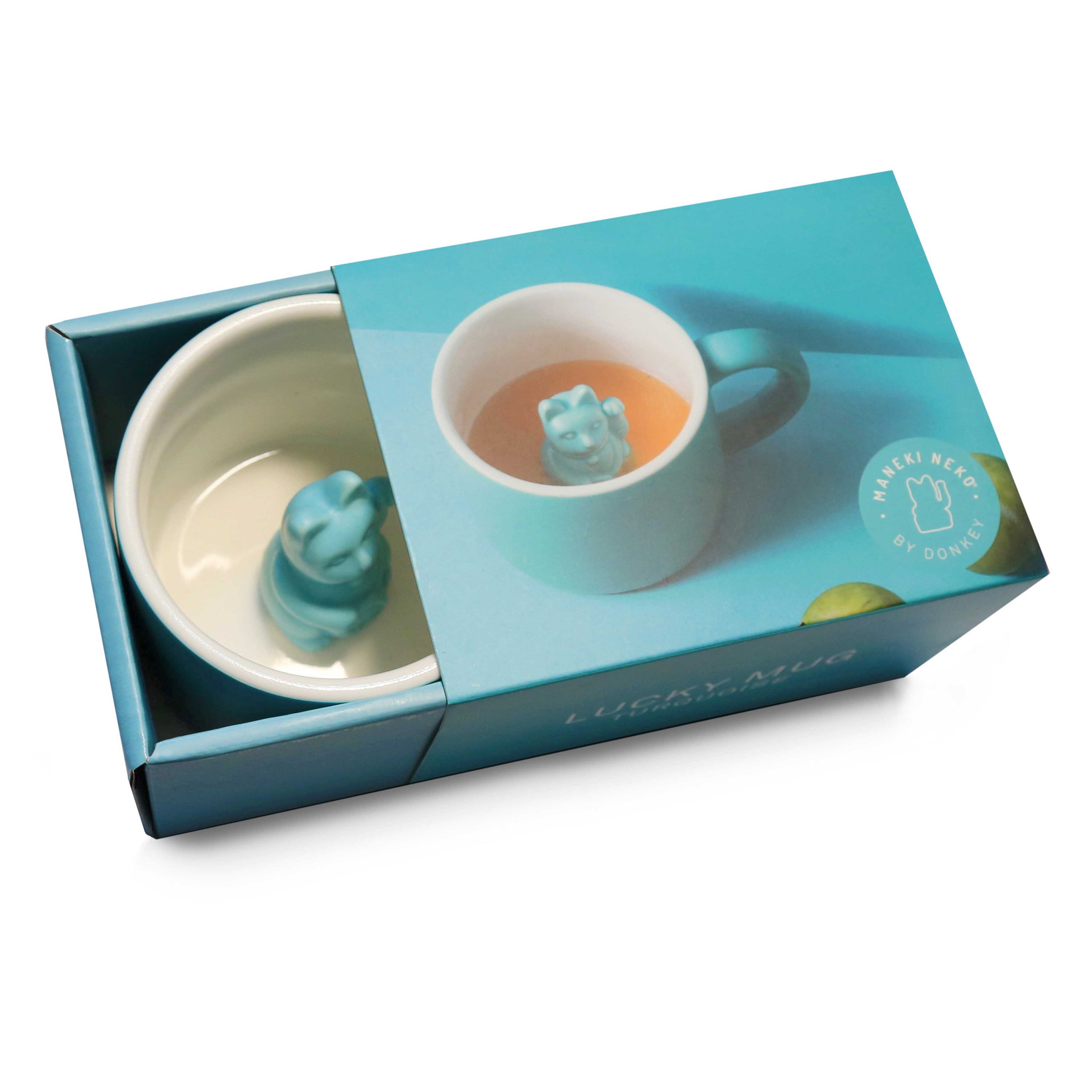 MANEKI NEKO Lucky Mug | Turquoise