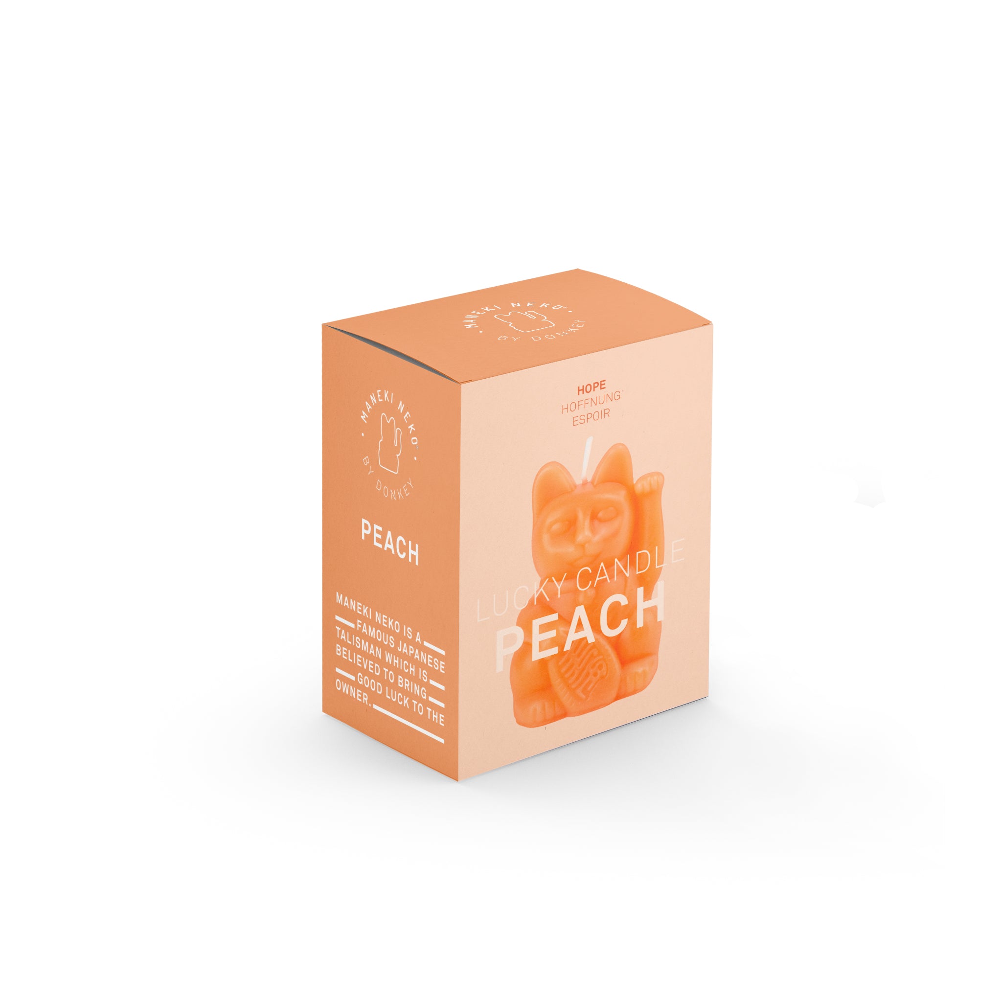 Lucky Candle Peach