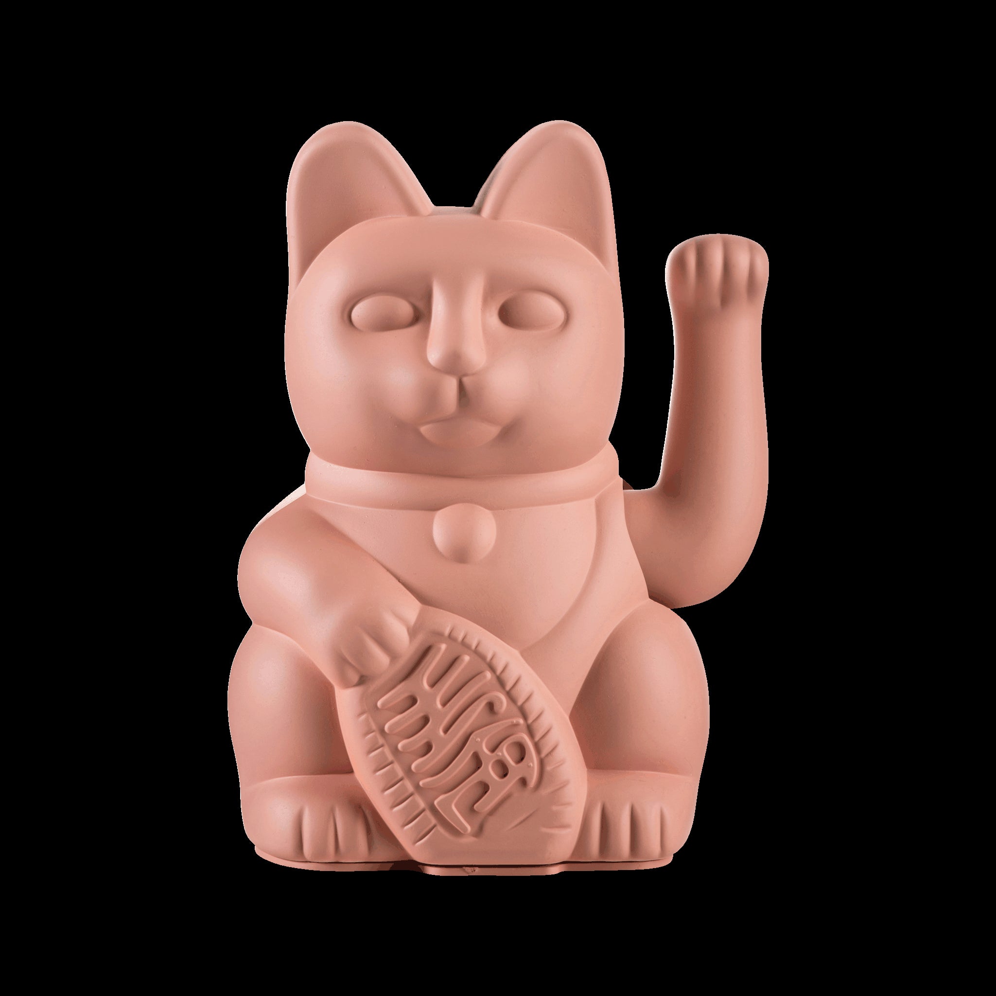 Winkekatze Pink Freisteller