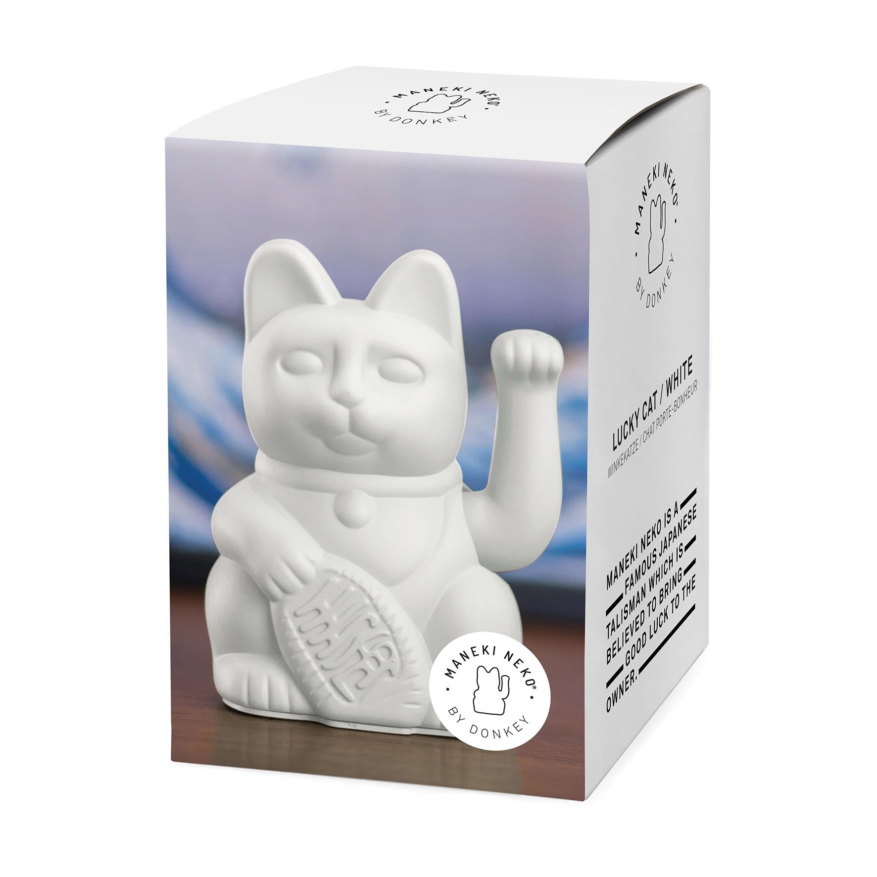 Winkekatze Weiß Packageshot