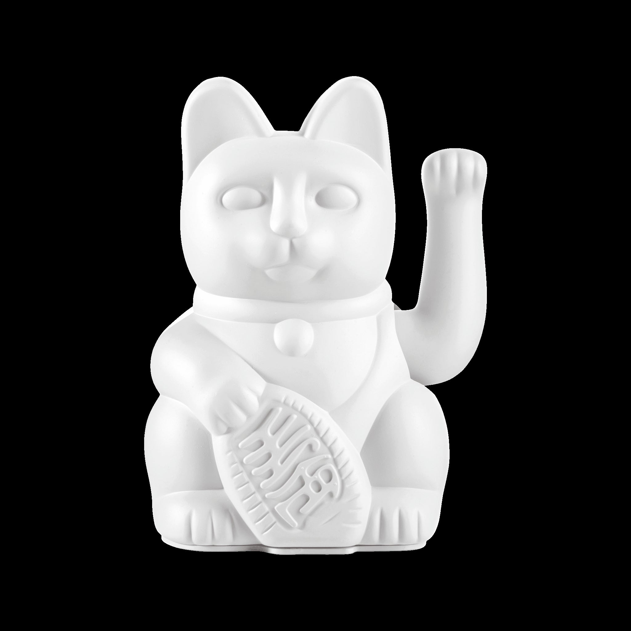 Winkekatze Weiß Freisteller