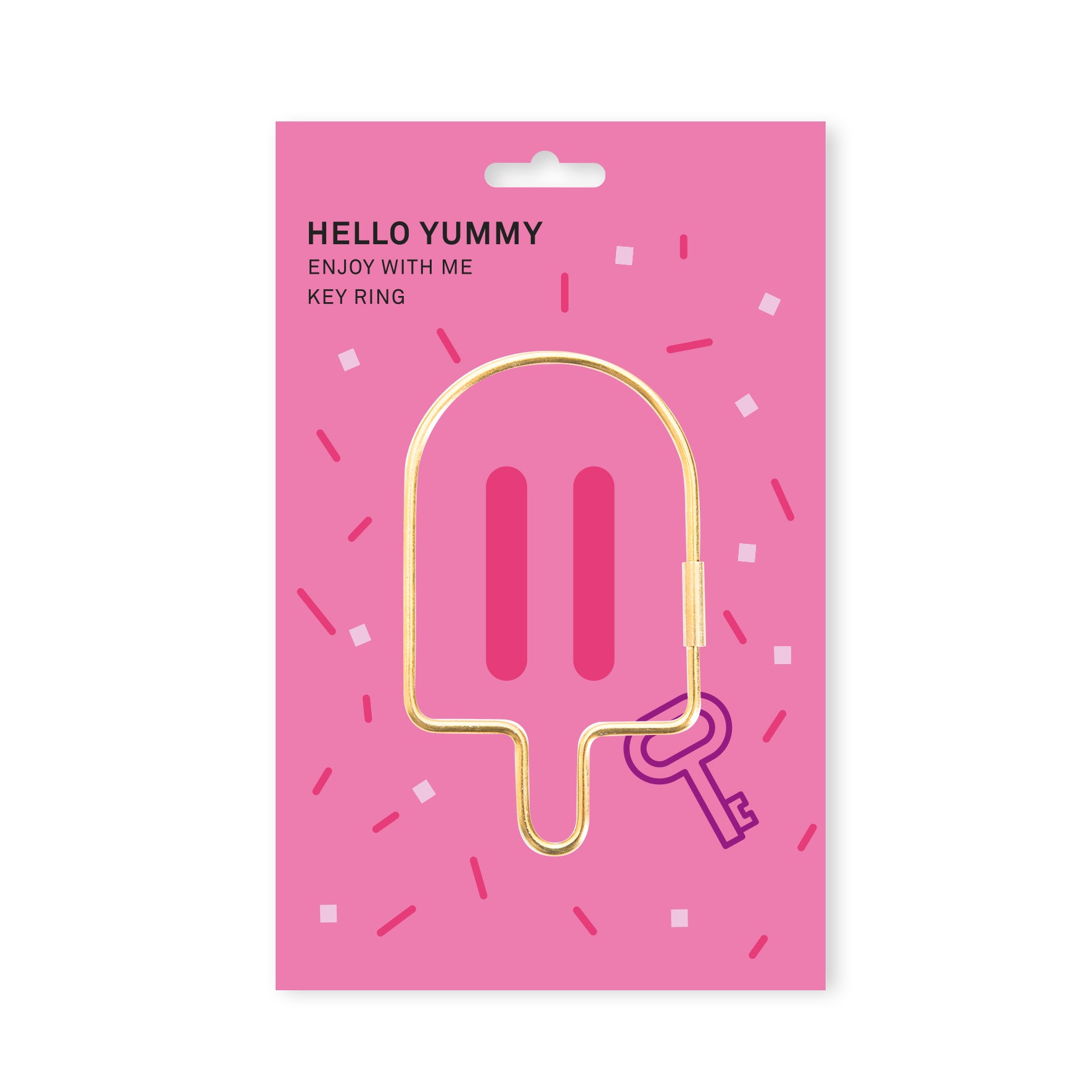 Hello Keyring Yummy